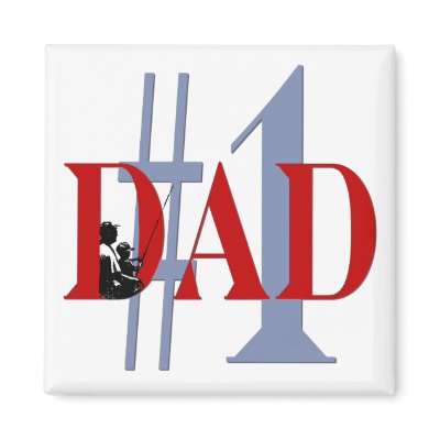 #1 Dad Magnet by twotrees