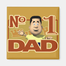 #1 Dad Magnet