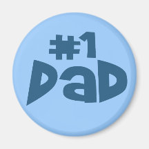#1 Dad Magnets