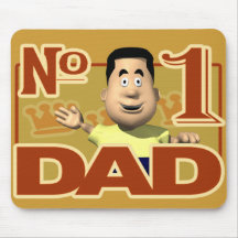#1 Dad Mouse Pad