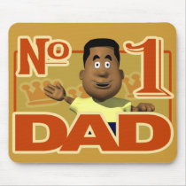 #1 Dad Mouse Pad