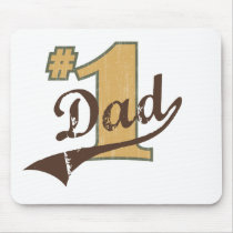 #1 Dad Mouse Pad