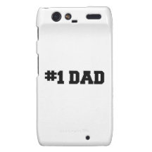 #1 Dad | Number One Dad | Happy Father's Day Droid RAZR Cases