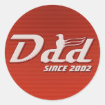 #1 Dad Sticker