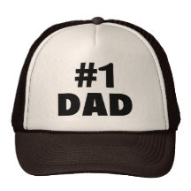 #1 Dad Trucker Hat