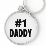 #1 Daddy Key Chains