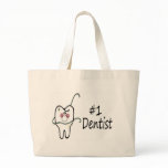 #1 Dentist Canvas Bag