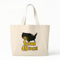 1 down, 49 to go! - Arizona Immigration Tote Bag