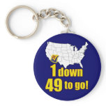 1 down, 49 to go! - Arizona Immigration keychains