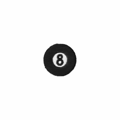 1" Eight Ball by ZazzleEmbroidery