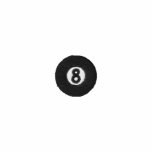 1" Eight Ball embroidered shirts