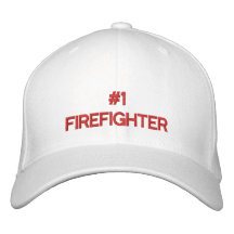 #1 Firefighter Embroidered Hat