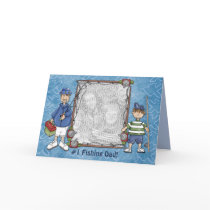#1 Fishing Dad Card