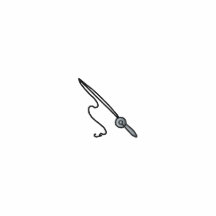 1" Fishing Pole