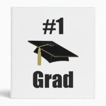 #1 Grad (black) Vinyl Binder