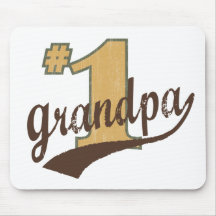 #1 Grandpa Mouse Pads