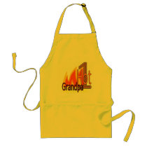 1 Hot Grandpa Apron