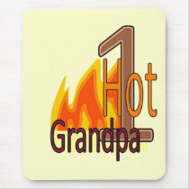 1 Hot Grandpa mousepad