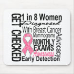 1 in 8 Women - Breast Cancer Awareness Mousepads