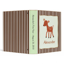 1-inch WOODLAND DEER Custom Binder