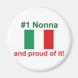 #1 Italien Nonna (grand-mère) Magnets