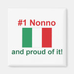 #1 Italien Nonno Aimant Pour Réfrigérateur