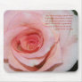 1 Juan 4-18B Con Rosa Mojada Mousepad