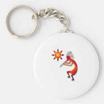 1 Kokopelli #24 Keychain
