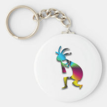 1 Kokopelli #4 Keychains