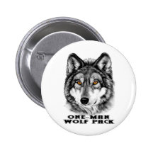 1-Man Wolf Pack Pin
