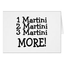 1 Martini 2 Martini 3 Martini Floor Card