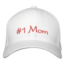 #1 Mom Embroidered Baseball Cap