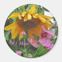 #1 Mom Fridge Magnets