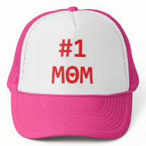 #1 Mom Trucker Hats
