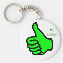 #1 Mom Key Chains