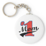 #1 Mom keychains