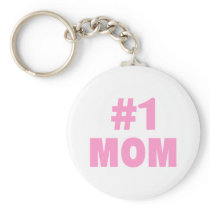 #1 Mom Key Chains