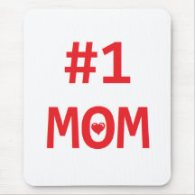 #1 Mom Mousepads