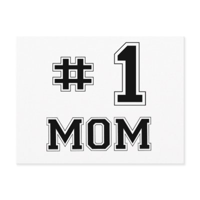 #1 Mom (Number One Mom) by jroota
