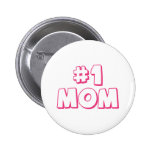 #1 Mom Number One Mom Tote bag Pinback Button
