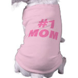 #1 Mom (Pink) Pet Tee
