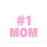#1 Mom (Pink) stickers