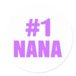 #1 Nana stickers
