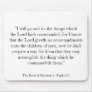1. Nephi 3:7 Mouse Mat