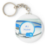 #1 Nurse Keychain