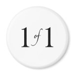 1 of 1 (Only Child) Magnet