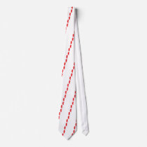 1 one red alarm clock digital custom ties