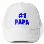 #1 Papa (Blue) hats