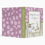 1" Photo Binder Scrapbook Jacana Girl Jungle Zoo