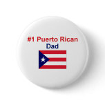 #1 Puerto Rican Dad Pins